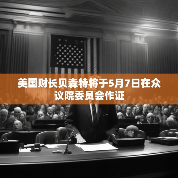 美国财长贝森特将于5月7日在众议院委员会作证