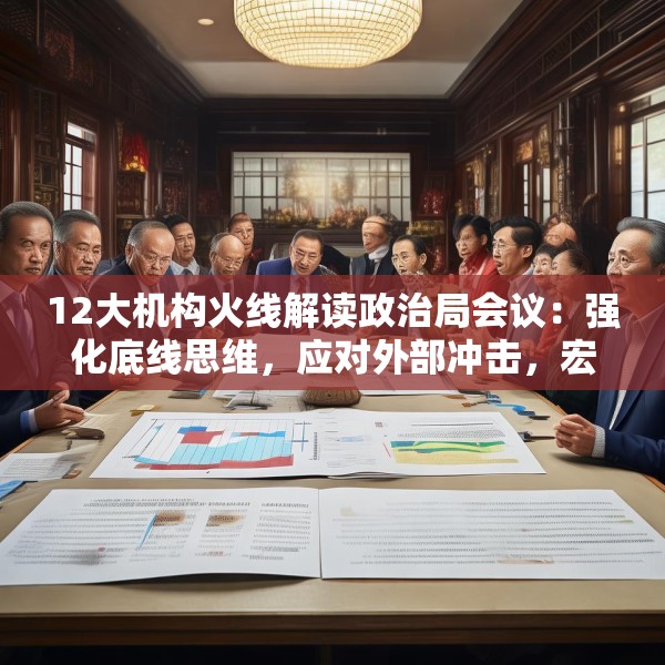 12大机构火线解读政治局会议：强化底线思维，应对外部冲击，宏观着力“四稳”，配置上沿三主线布局