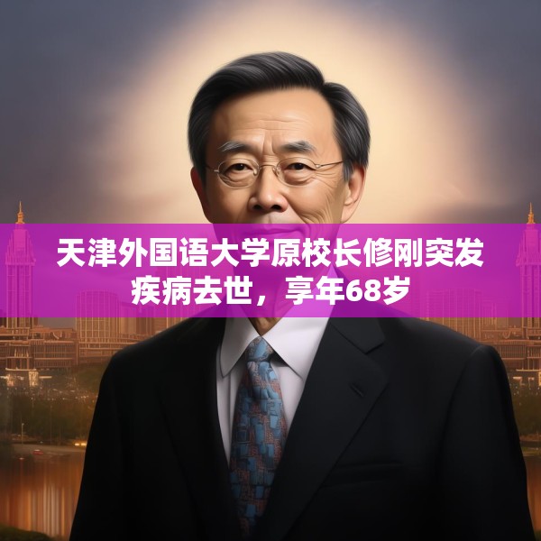 天津外国语大学原校长修刚突发疾病去世，享年68岁