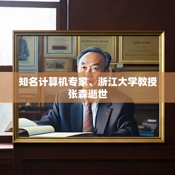 知名计算机专家、浙江大学教授张森逝世