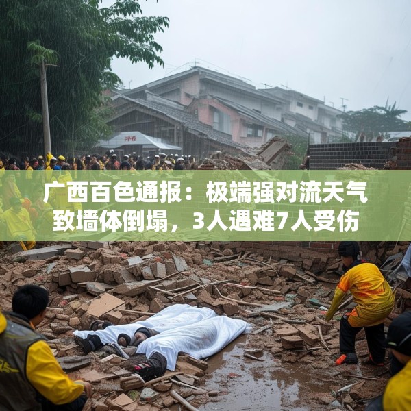 广西百色通报：极端强对流天气致墙体倒塌，3人遇难7人受伤