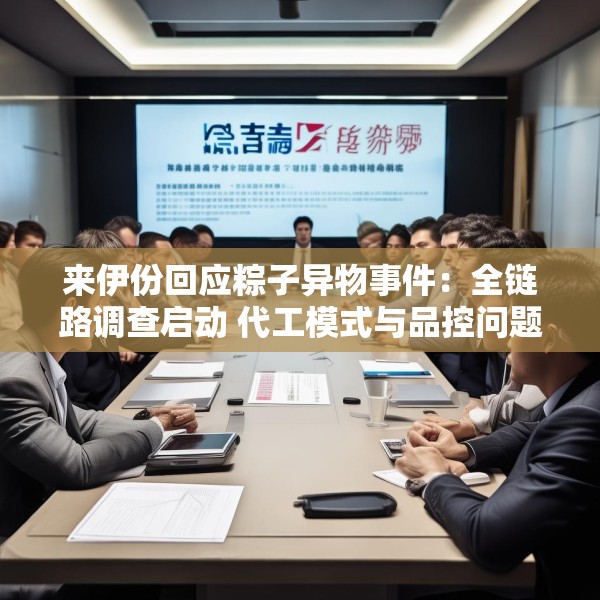 来伊份回应粽子异物事件：全链路调查启动 代工模式与品控问题再受关注