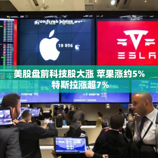 美股盘前科技股大涨 苹果涨约5% 特斯拉涨超7%