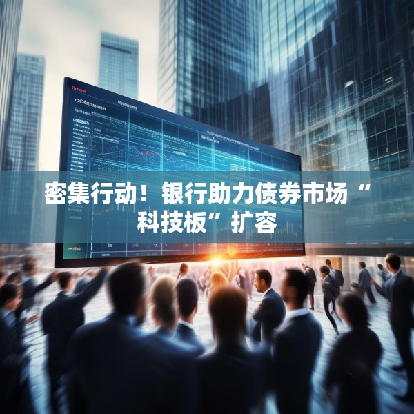 密集行动！银行助力债券市场“科技板”扩容