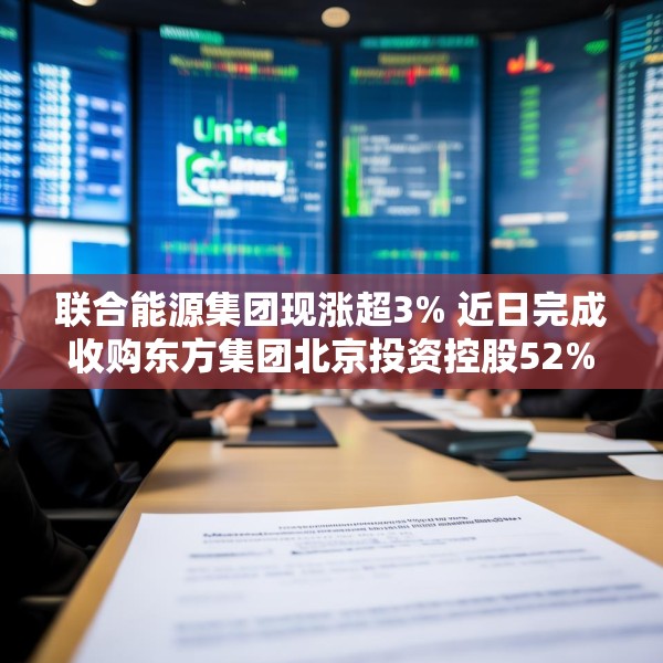 联合能源集团现涨超3% 近日完成收购东方集团北京投资控股52%股权