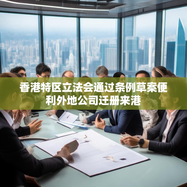 香港特区立法会通过条例草案便利外地公司迁册来港