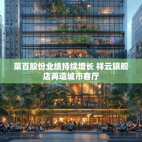 菜百股份业绩持续增长 祥云旗舰店再造城市客厅