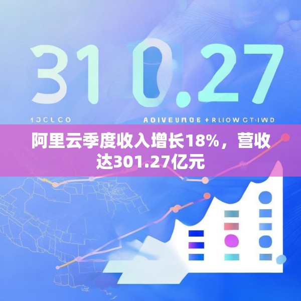 阿里云季度收入增长18%，营收达301.27亿元