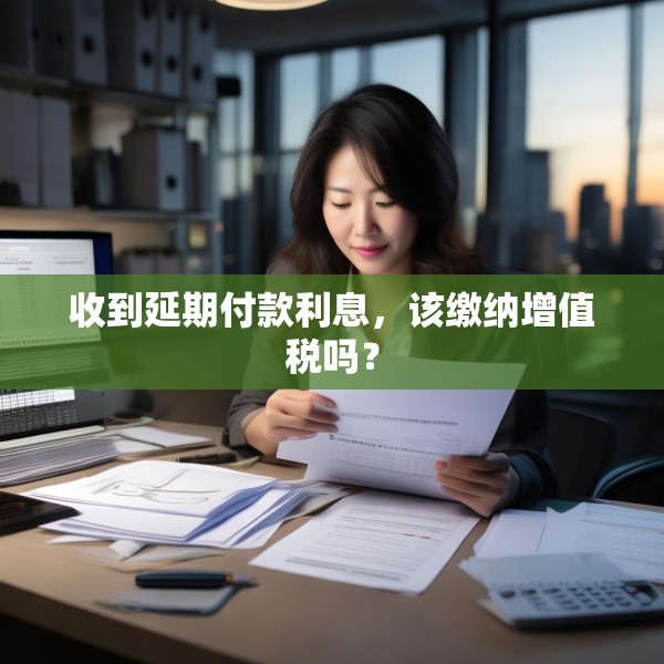 收到延期付款利息，该缴纳增值税吗？