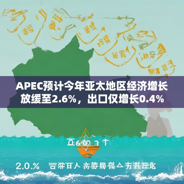 APEC预计今年亚太地区经济增长放缓至2.6%，出口仅增长0.4%