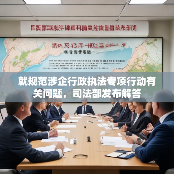 就规范涉企行政执法专项行动有关问题，司法部发布解答
