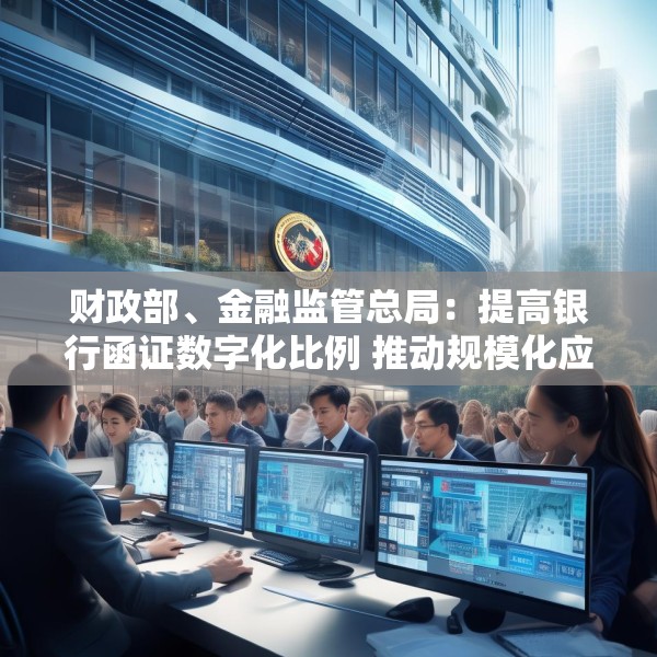 财政部、金融监管总局：提高银行函证数字化比例 推动规模化应用场景落地