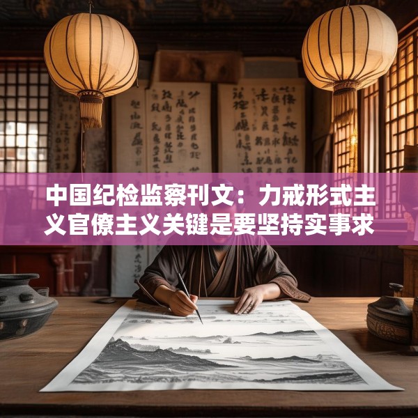中国纪检监察刊文：力戒形式主义官僚主义关键是要坚持实事求是