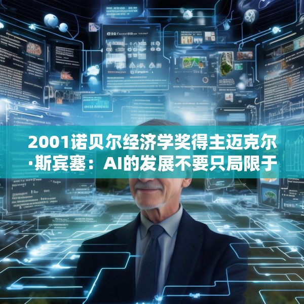2001诺贝尔经济学奖得主迈克尔·斯宾塞：AI的发展不要只局限于某些公司或某些行业