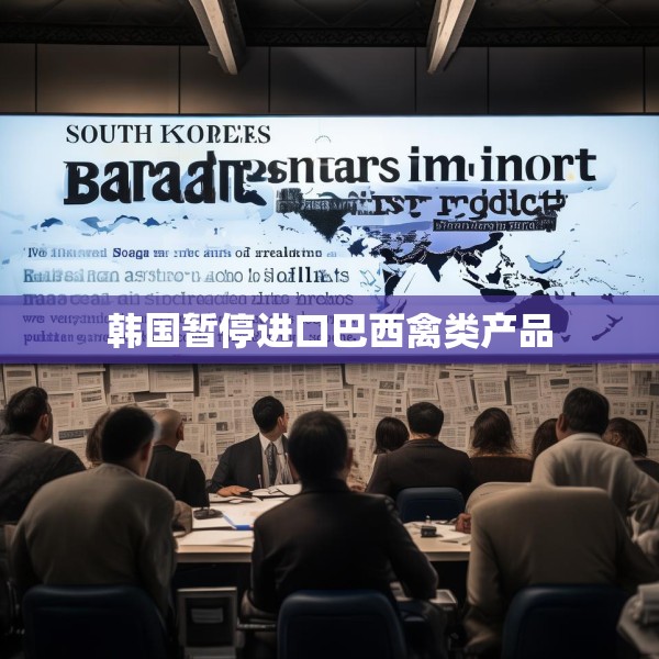 韩国暂停进口巴西禽类产品