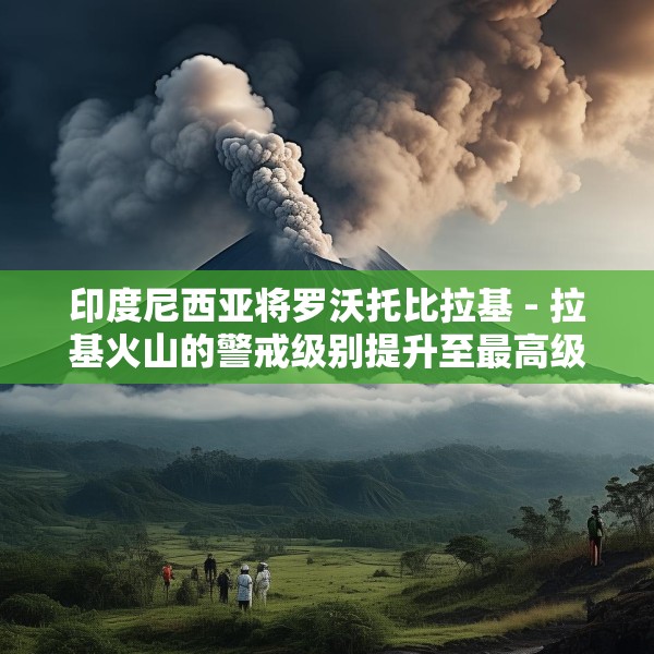 印度尼西亚将罗沃托比拉基 - 拉基火山的警戒级别提升至最高级