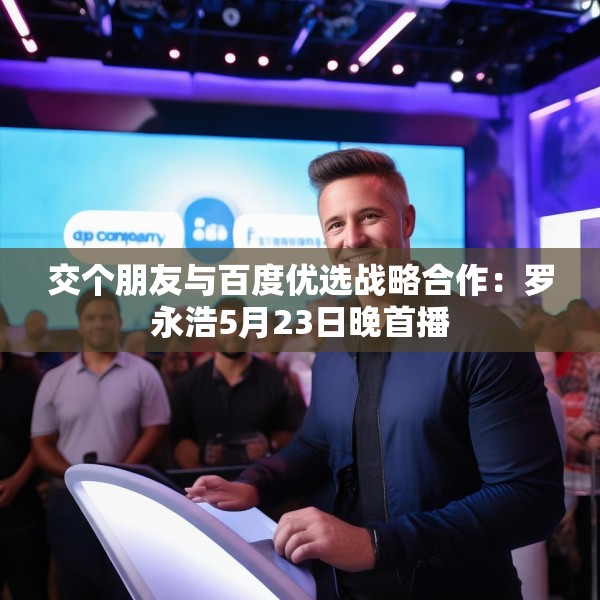 交个朋友与百度优选战略合作：罗永浩5月23日晚首播