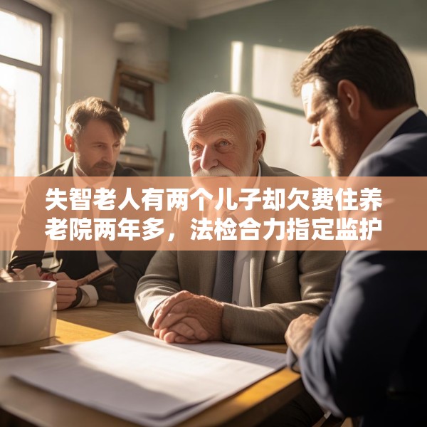 失智老人有两个儿子却欠费住养老院两年多，法检合力指定监护人