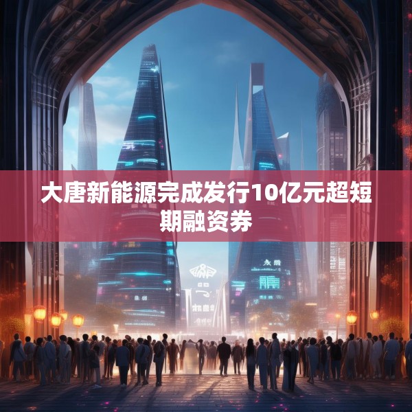 大唐新能源完成发行10亿元超短期融资券