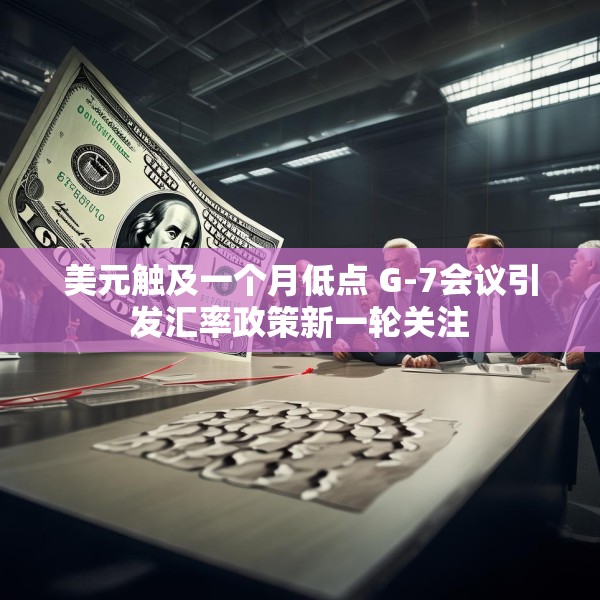美元触及一个月低点 G-7会议引发汇率政策新一轮关注