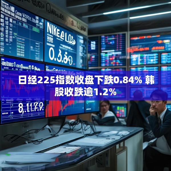 日经225指数收盘下跌0.84% 韩股收跌逾1.2%