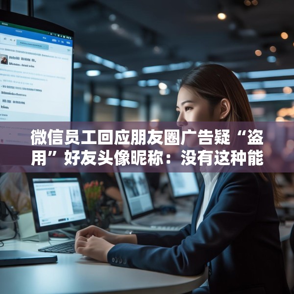 微信员工回应朋友圈广告疑“盗用”好友头像昵称：没有这种能力，也不会这样干