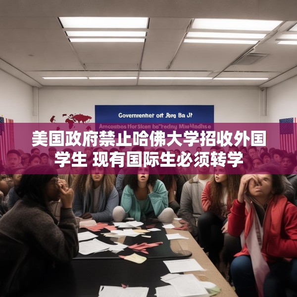 美国政府禁止哈佛大学招收外国学生 现有国际生必须转学
