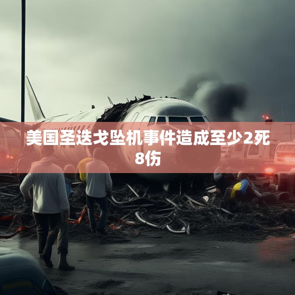 美国圣迭戈坠机事件造成至少2死8伤