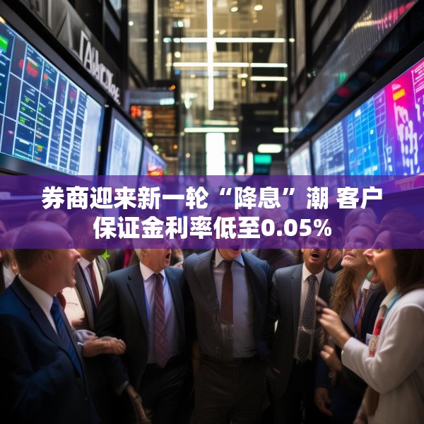 券商迎来新一轮“降息”潮 客户保证金利率低至0.05%