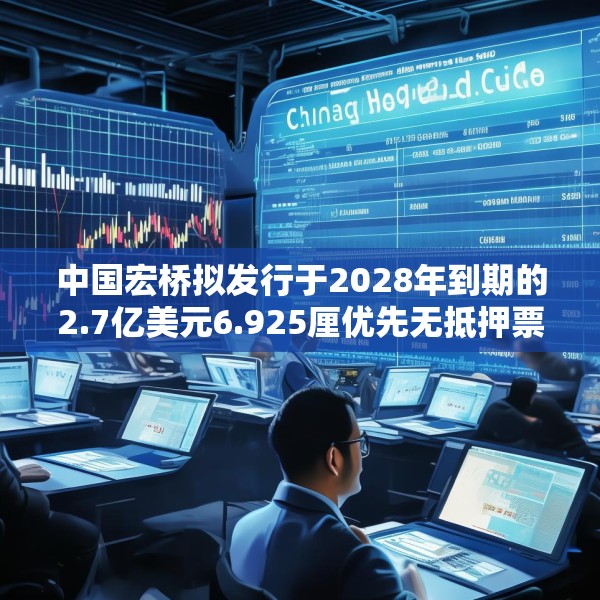 中国宏桥拟发行于2028年到期的2.7亿美元6.925厘优先无抵押票据