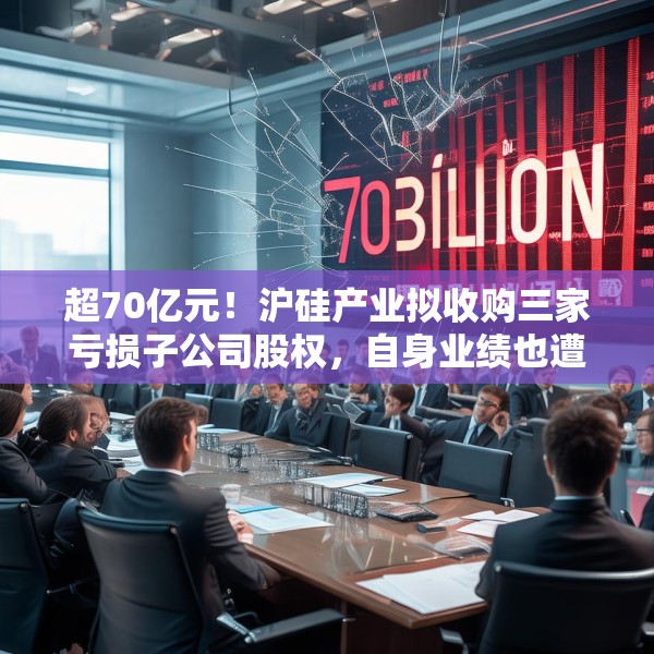 超70亿元！沪硅产业拟收购三家亏损子公司股权，自身业绩也遭“滑铁卢”