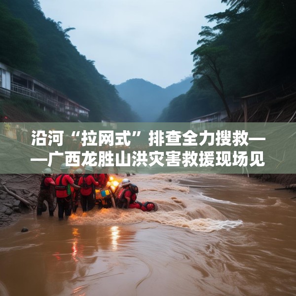 沿河“拉网式”排查全力搜救——广西龙胜山洪灾害救援现场见闻