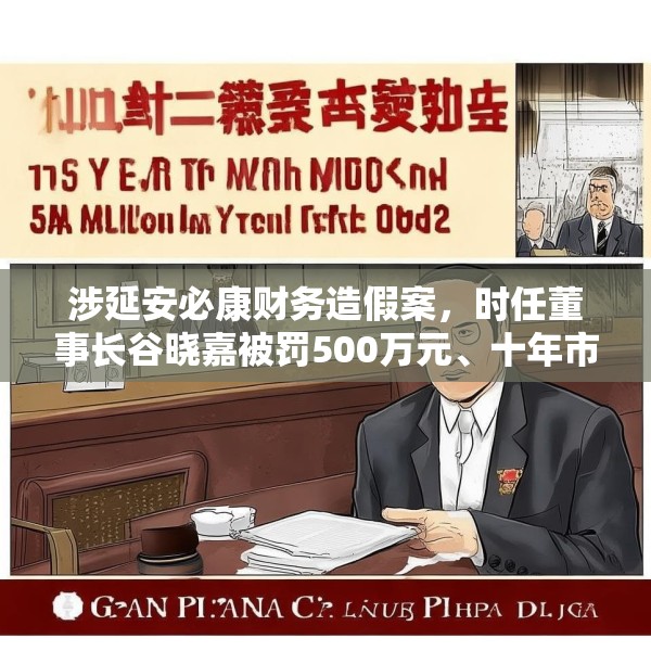 涉延安必康财务造假案，时任董事长谷晓嘉被罚500万元、十年市场禁入