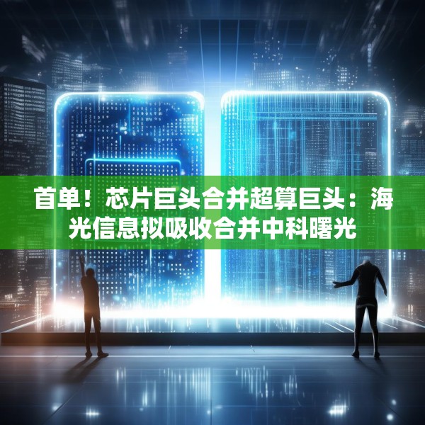 首单！芯片巨头合并超算巨头：海光信息拟吸收合并中科曙光