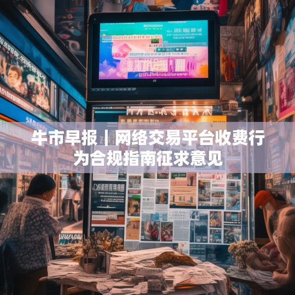 牛市早报｜网络交易平台收费行为合规指南征求意见