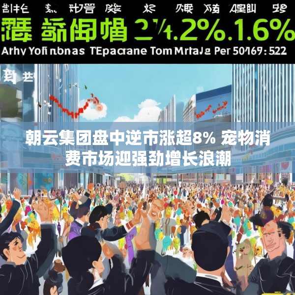 朝云集团盘中逆市涨超8% 宠物消费市场迎强劲增长浪潮