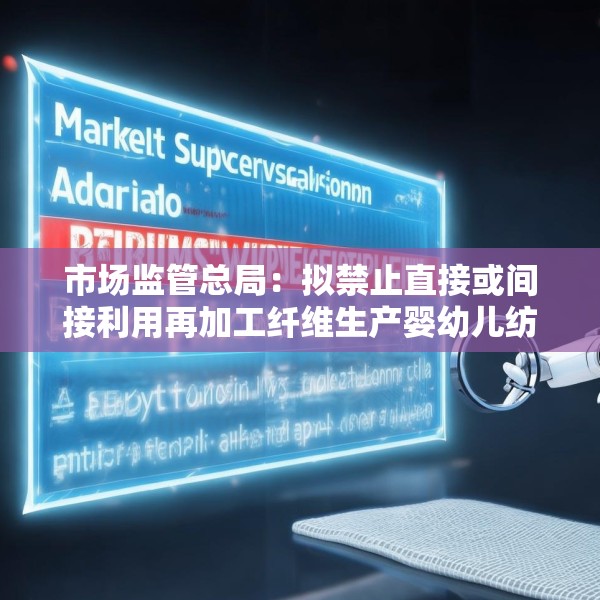 市场监管总局：拟禁止直接或间接利用再加工纤维生产婴幼儿纺织产品、内衣