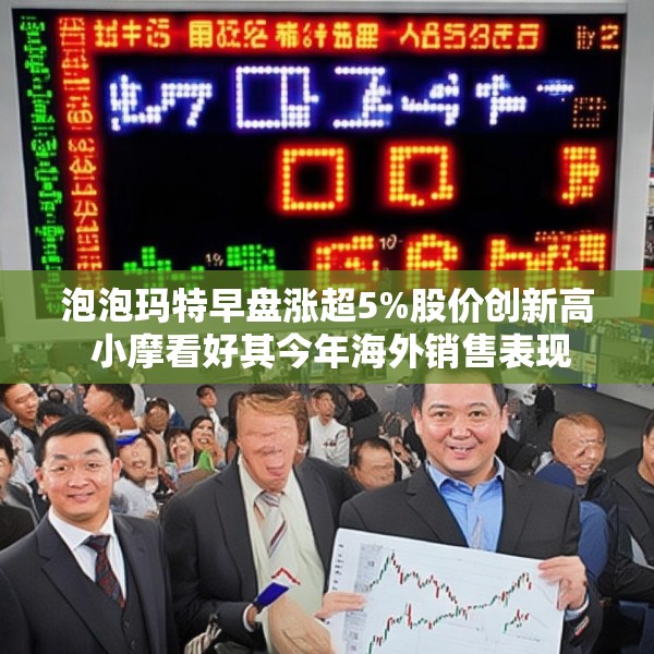 泡泡玛特早盘涨超5%股价创新高 小摩看好其今年海外销售表现