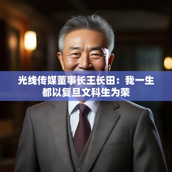 光线传媒董事长王长田：我一生都以复旦文科生为荣