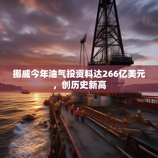 挪威今年油气投资料达266亿美元，创历史新高