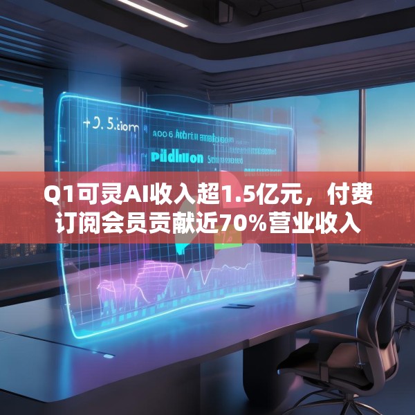 Q1可灵AI收入超1.5亿元，付费订阅会员贡献近70%营业收入