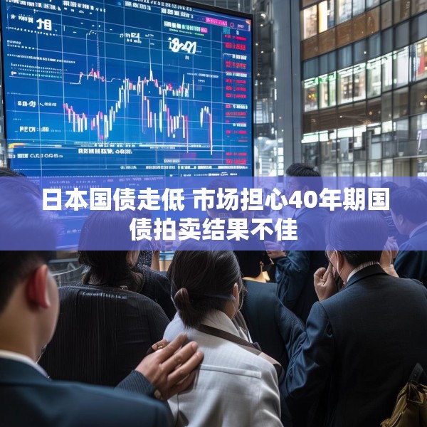 日本国债走低 市场担心40年期国债拍卖结果不佳