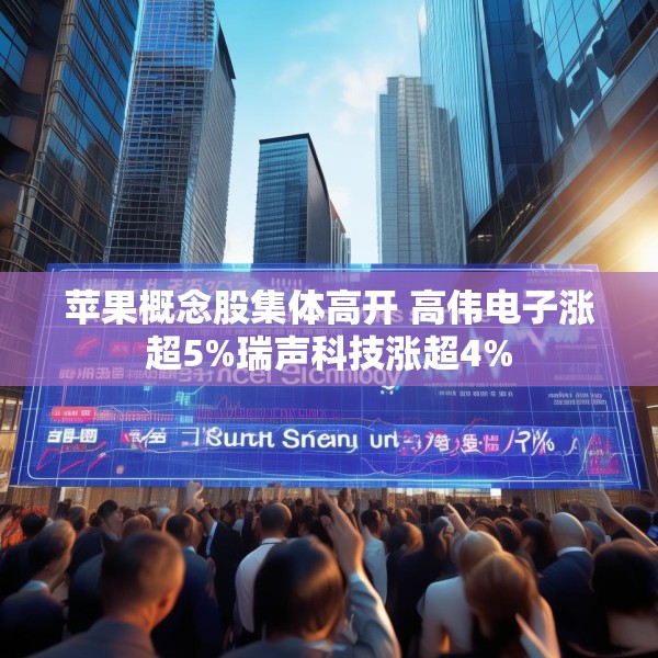 苹果概念股集体高开 高伟电子涨超5%瑞声科技涨超4%
