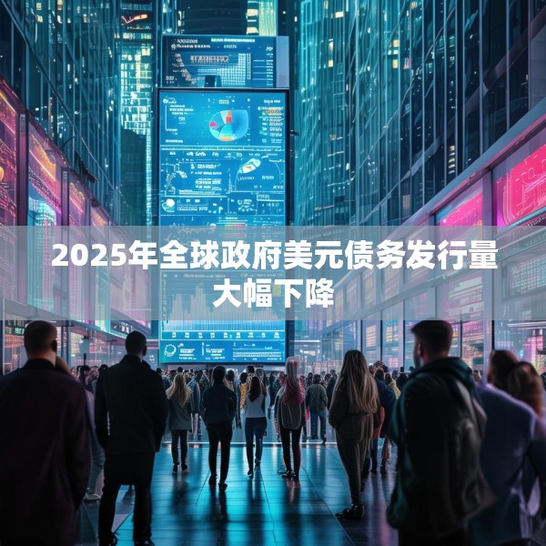 2025年全球政府美元债务发行量大幅下降