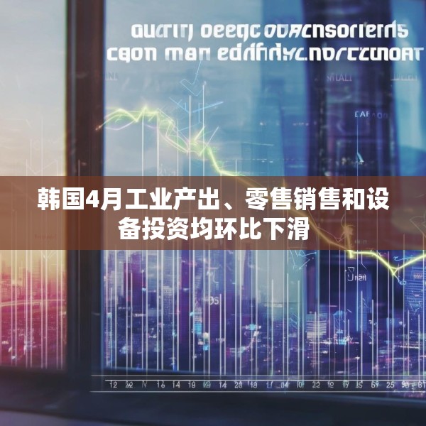 韩国4月工业产出、零售销售和设备投资均环比下滑