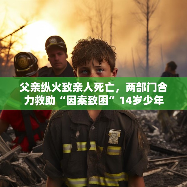 父亲纵火致亲人死亡，两部门合力救助“因案致困”14岁少年
