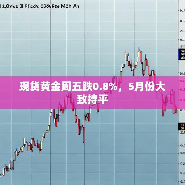 现货黄金周五跌0.8%，5月份大致持平