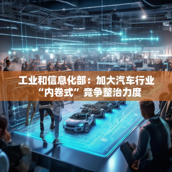工业和信息化部：加大汽车行业“内卷式”竞争整治力度