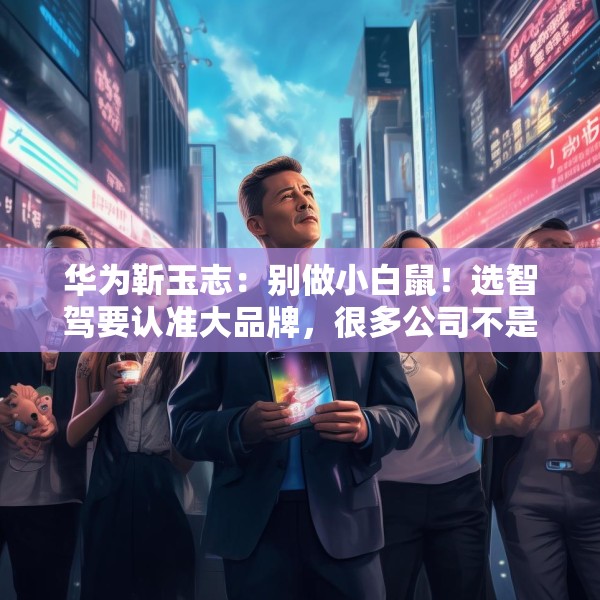 华为靳玉志：别做小白鼠！选智驾要认准大品牌，很多公司不是倒闭就是做机器人去了