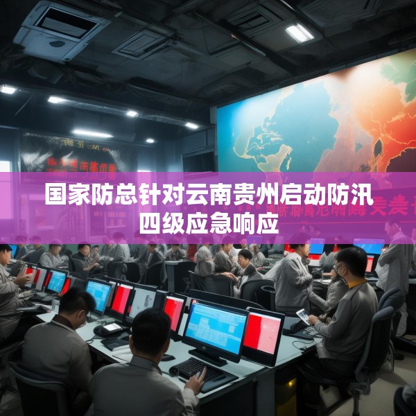 国家防总针对云南贵州启动防汛四级应急响应
